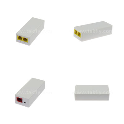1 to 2 Port Gigabit Waterproof PoE Extender with 250m Extension and IEEE 802.3af/at Standard
