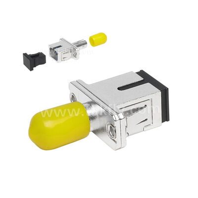 Fiberoptische Kopplung ST-SC Simplex Metallhybrid Adapter weiblich/weiblich für Rechenzentrum Telekom FTTX