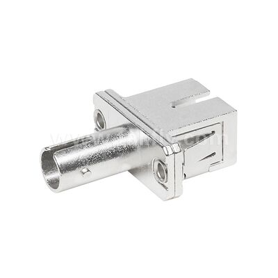 Fiberoptische Kopplung ST-SC Simplex Metallhybrid Adapter weiblich/weiblich für Rechenzentrum Telekom FTTX