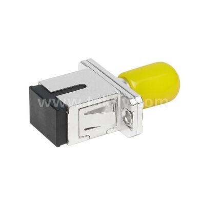 Fiberoptische Kopplung ST-SC Simplex Metallhybrid Adapter weiblich/weiblich für Rechenzentrum Telekom FTTX