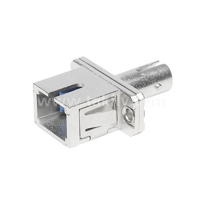 Fiberoptische Kopplung ST-SC Simplex Metallhybrid Adapter weiblich/weiblich für Rechenzentrum Telekom FTTX