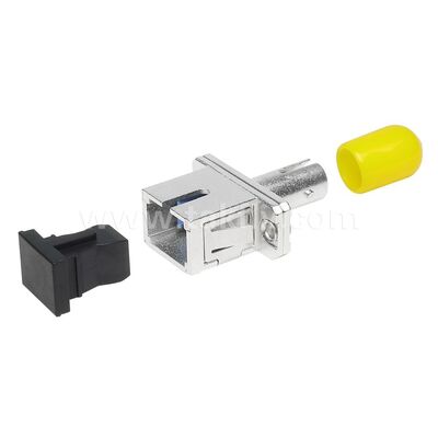 Fiberoptische Kopplung ST-SC Simplex Metallhybrid Adapter weiblich/weiblich für Rechenzentrum Telekom FTTX