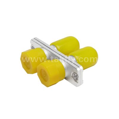 FC-ST Kopplungs-Duplex-Metall-Hybrid-Adapter weibliche/weibliche Glasfaser für Rechenzentrum Telekom FTTX