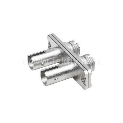 FC-ST Kopplungs-Duplex-Metall-Hybrid-Adapter weibliche/weibliche Glasfaser für Rechenzentrum Telekom FTTX