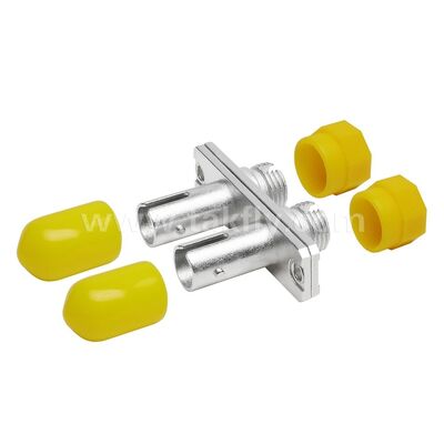 FC-ST Kopplungs-Duplex-Metall-Hybrid-Adapter weibliche/weibliche Glasfaser für Rechenzentrum Telekom FTTX