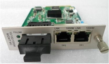 10/100/1000M 2-Port Base-T zu 100 Base-X verwalteter Medienkonverter, Direktverkauf ab Werk, zuverlässige Netzwerkverbindung