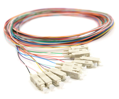 Telecom Grade Fiber Optic Patch Cord with Low Insertion Loss ≤0.3dB and Customized Length Options