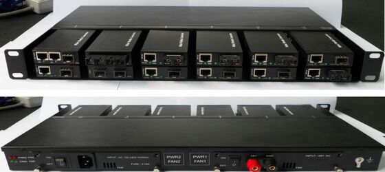 Mini 10/10011000Base-TXzu 1000Base-FX Medienkonverter