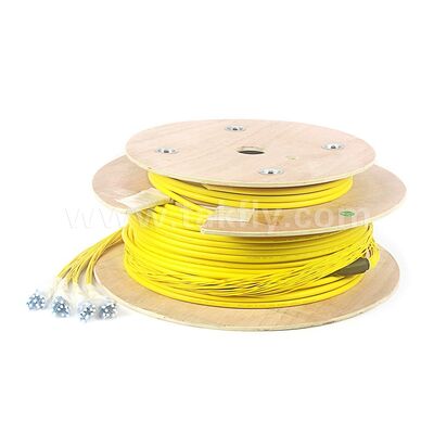 Vorbeigeschaltetes Patchcord 48Cores LC-LC Glasfaserkabel für Telekommunikationsdatenzentren