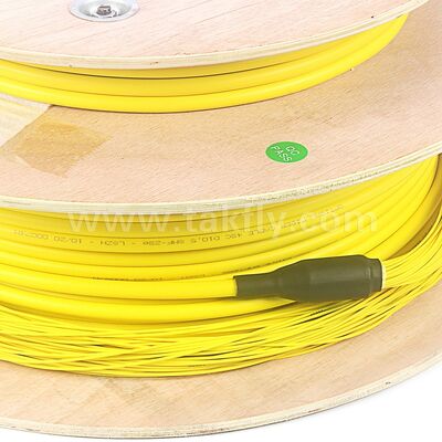 Vorbeigeschaltetes Patchcord 48Cores LC-LC Glasfaserkabel für Telekommunikationsdatenzentren