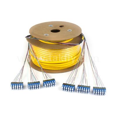 Fiberoptische Patchcords 36Cores SC-SC vorab beendet Breakout Patchcord für Telekommunikationsdatenzentrum