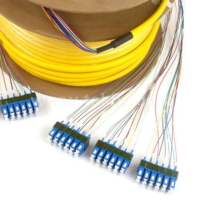 Fiberoptische Patchcords 36Cores SC-SC vorab beendet Breakout Patchcord für Telekommunikationsdatenzentrum