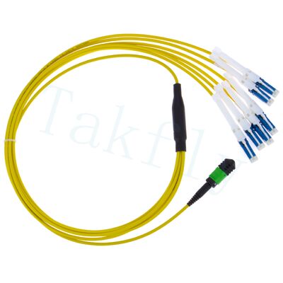 MPO zu CS Breakout-Patch-Cord    High-Density-Lösung für 400G/800G-Datencenter-Verbindungen