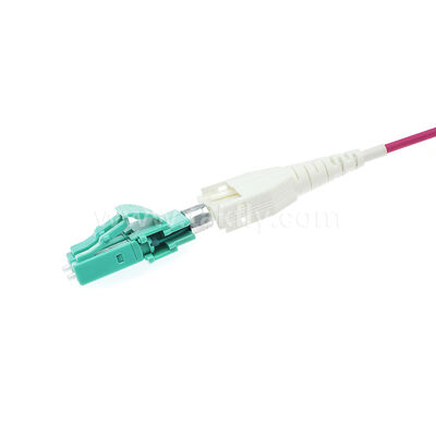 Platzersparende LC-LC-Uniboot-Platch-Leitung für Hochdichte-Kabel