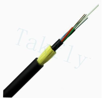 2-144 Kern-ADSS-Kabel   Single Mode G.652D, PE/AT-Hülle, maximale Spannweite 1500 m, für die Oberinstallation an Übertragungsmasten