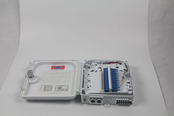Leichte Wartung FTTH Glasfaser Endbox mit IP65-Schutz und 0,2dB Einsetzverlust