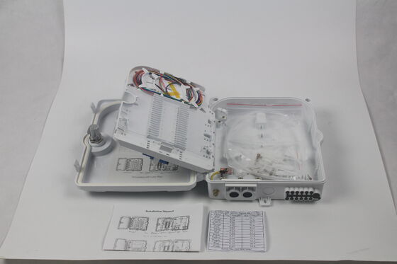 Leichte Wartung FTTH Glasfaser Endbox mit IP65-Schutz und 0,2dB Einsetzverlust