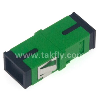 Glasfaseradapter mit SC-Zirkonoxidhülse und Duplex-Option und flanschloser Konfiguration