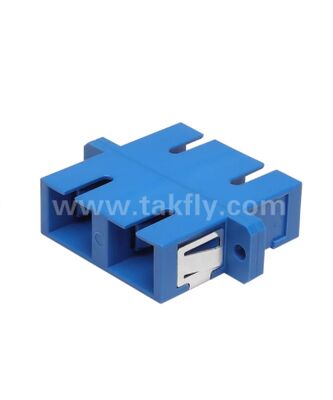 SC-Duplex-Glasfaseradapter, geringe Einfügungsdämpfung für Kabel-zu-Kabel- und Kabel-zu-Geräte-Verbindung