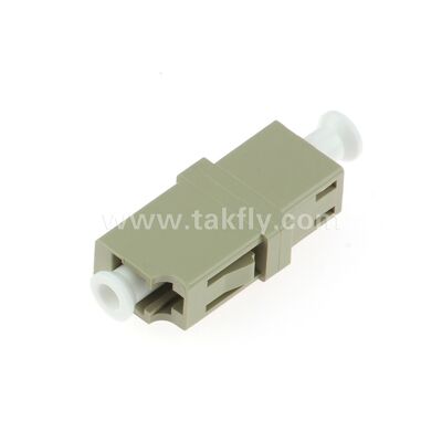 SC-Faser-Optische Adapter    Zirkonia-Hülse, flanglos oder mit Duplexflansche, für SM/MM, Betrieb bei -40 ~ 85 °C