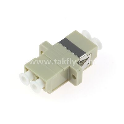 SC-Faser-Optische Adapter    Zirkonia-Hülse, flanglos oder mit Duplexflansche, für SM/MM, Betrieb bei -40 ~ 85 °C