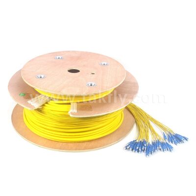 Fiberoptische Patchcords 48Cores SC-SC vorab beendet Breakout Patchcord für Telekommunikationsdatenzentrum