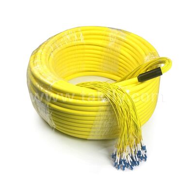 Fiberoptische Patch-Kabel 96Cores LC-LC vorab beendete Breakout-Patch-Cord für Telekommunikationsdatenzentrum