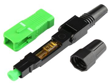 DF-5501 SC-Schnellstecker – vorpoliert, ohne Werkzeug, für FTTH-Abzweigkabel
