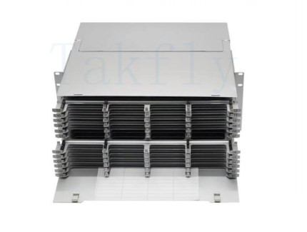 1U / 2U / 4U MPO-Kassetten-Patchpanel mit hoher Dichte – Rackmontage, einfach anzuschließende MPO-zu-LC-Kassettenmodule, vorinstallierte LC-Adapter für Rechenzentrums- und SAN/LAN-Anwendungen