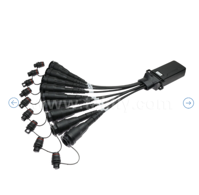 Mini-FiberHub-Schließung   IP68, Außen-/Innenraum, Einzel- und Multimode