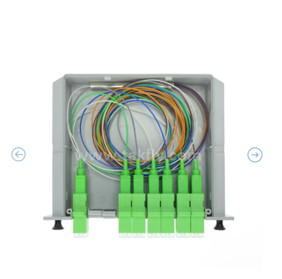 LGX-PLC-Splitter für Passive Optical Network (PON) -Systeme mit Quarz-Substrattechnologie, 1×N / 2×N-Konfigurationen