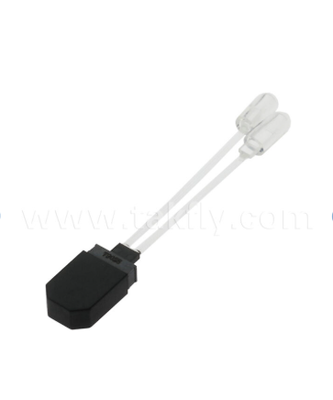MT-2FA Fiber Array Unit   MT Ferrule Input to V-Groove Fiber Array Output, niedriger Einsetzverlust, für 400G/800G optische Transceiver und Siliziumphotonik-Kopplung.