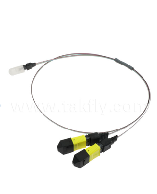 MTP-16CH-FA-Faser-Array-Baugruppe – MTP-Anschluss für 16-Kanal-V-Groove-Faser-Array, geringe Einfügungsdämpfung, für optische Hochgeschwindigkeits-Transceiver und CPO-/Rechenzentrumsanwendungen