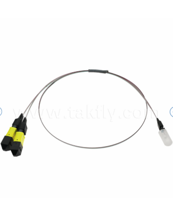 MTP-16CH-FA-Faser-Array-Baugruppe – MTP-Anschluss für 16-Kanal-V-Groove-Faser-Array, geringe Einfügungsdämpfung, für optische Hochgeschwindigkeits-Transceiver und CPO-/Rechenzentrumsanwendungen
