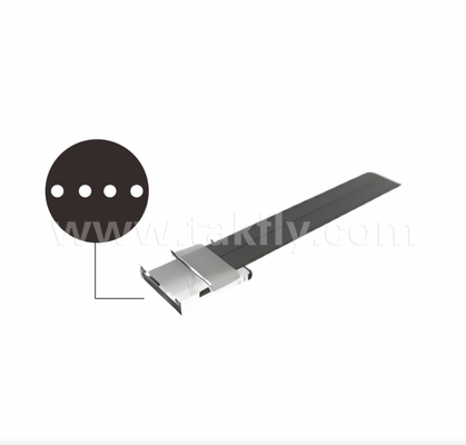 Polarisierungssicherungsfaser-Array (PM-Fiber-Array) Panda PM-Faser, hochpräzise V-Groove, hohes Auslöschverhältnis (≥ 25 dB), geringer Einsetzverlust (≤ 0,5 dB) für kohärente Transceiver,Glasfaser-Gyro