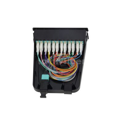 Takfly 1U/2U verschiebbares Patchpanel – Plug-and-Play-MTP/MPO-auf-LC-Kassette mit hoher Dichte für bis zu 192 Fasern