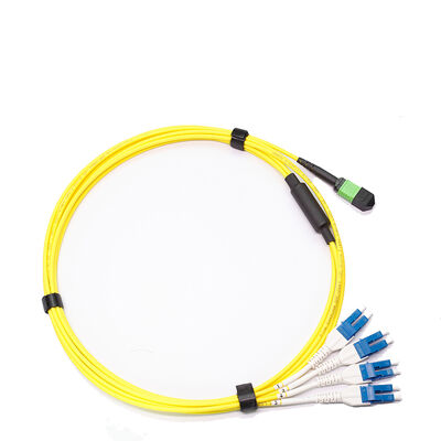 Hochleistungs-MPO/MTP-Patch-Cord 8/12/24 Fasern, geringer Verlust, IEC- und TIA-konform