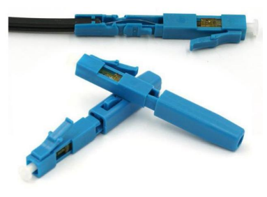 Vor Ort konfektionierter FTTH-LC/UPC-Faser-Schnellstecker (Embedded-UPC) für Indoor-Drop-Kabel