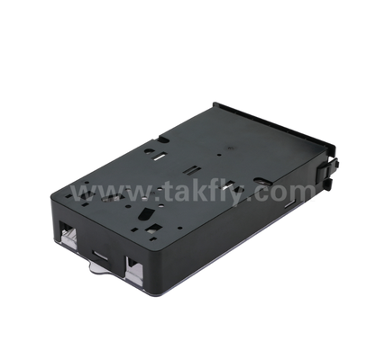 Vorgefertigtes Kassettenmodul ¥ TK-HRM-04, 12C/24C, Dual-Mode: LC Pigtail Fusion oder MPO-LC Kassettenmanagement, Plug-and-Play für Datencenterverkabelung