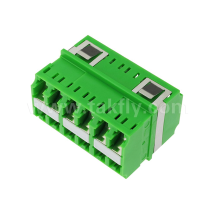 12-Port-Hochdichte LC-LC-Adapter für Datenzentren und Hochgeschwindigkeitsfasernetzwerke