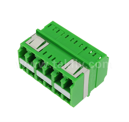 12-Port-Hochdichte LC-LC-Adapter für Datenzentren und Hochgeschwindigkeitsfasernetzwerke