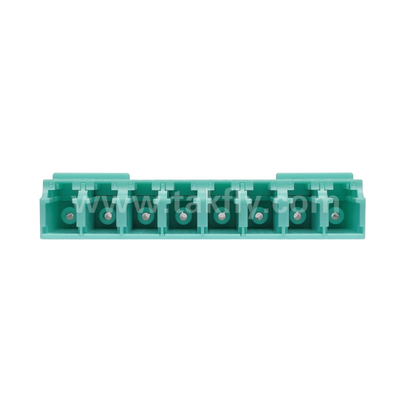 LC 8-Wege-Adapter 8 in 1 LC-Duplex, Hochdichte-Faser-Adapter, geringer Einsetzverlust, für Rechenzentrum und FTTx-Hochdichte-Patching