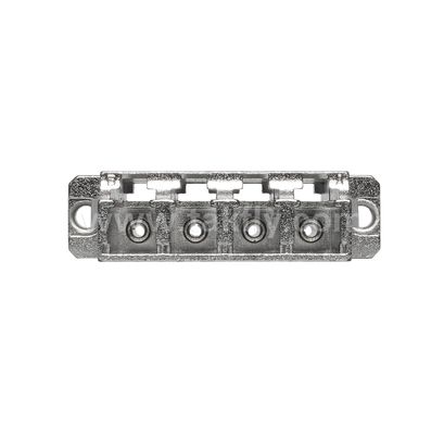 LC Quad-Metall-Adapter mit hoher Dichte 4-Port-LC-Schnittstelle, robust, mit geringem Verlust, hohen und niedrigen Temperaturen