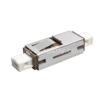 MU-Simplex-Adapter  Kompaktes Design, geringer Einsetzverlust, Präzisionszirkonia-Hülle, für Hochdichtefaserverbindungen