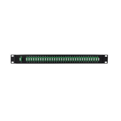 OEM 1U 19 Zoll 2x64 Rackmontage LC-Glasfaser-SPS-Splitter für FTTx-Rechenzentrum