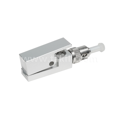 ST-Quadrat-Bare-Faser-Adapter – epoxidfrei, wiederverwendbar, geringer Einfügedämpfung, für Glasfasertest- und Messanwendungen