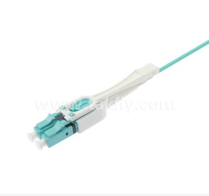 LC Push-Pull Uniboot Fiber Optic Patch Cord One-Tube Two-Core, Polarität austauschbar, für High-Density-Assembly & Data Center Anwendungen