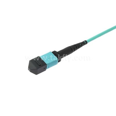 MPO MTP Patchcord MM OM3 Stammkabel 12F Glasfaser für Datencenter KI Telekommunikationskabel