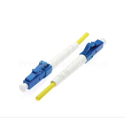 LC Glasfaserverbindung SX/DX Simplex & Duplex, kleiner Formfaktor, geringer Einsetzverlust für Netze mit hoher Dichte