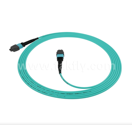 MPO/MTP 16-Faser-OM4-Trunk-Kabel – hohe Dichte, geringe Einfügungsdämpfung für Hyperscale-Rechenzentren (40G/100G/400G-fähig)